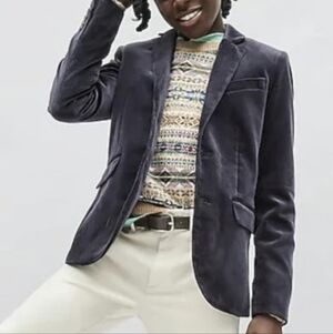 CrewCuts Boys Ludlow Blazee Jacket Size 7 Dark Grey